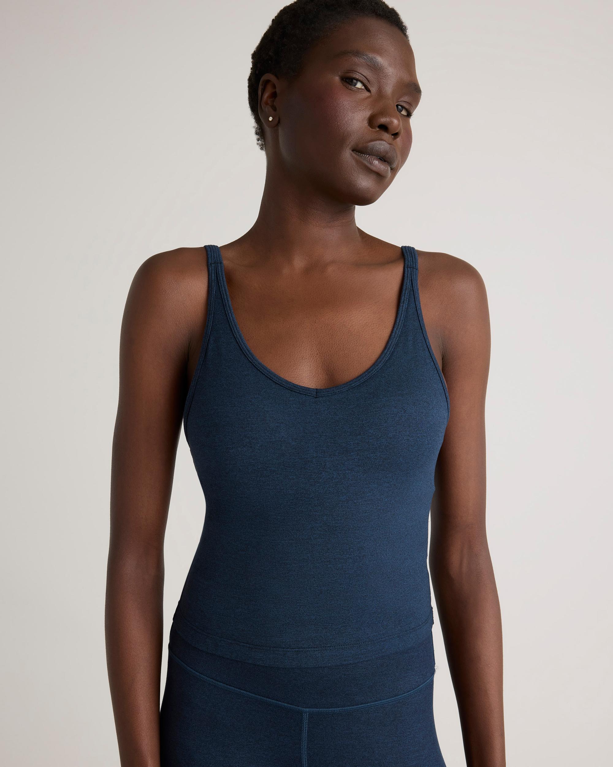 Quince | Women's Ultra-Soft Strappy Cropped Tank Top Polyester Product Image