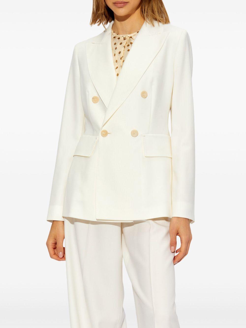 double-breasted virgin-wool blazer Product Image