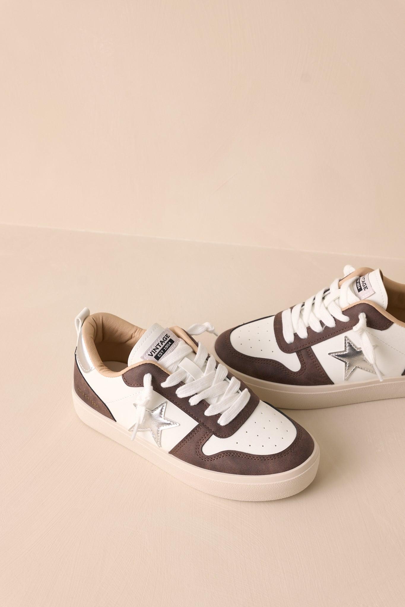 Vintage Havana Aura Brown Sneakers Product Image