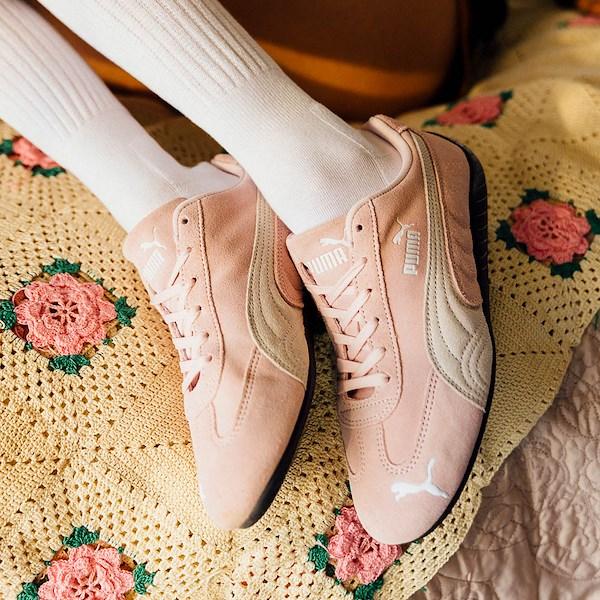 Womens PUMA Speedcat OG Athletic Shoe White Product Image