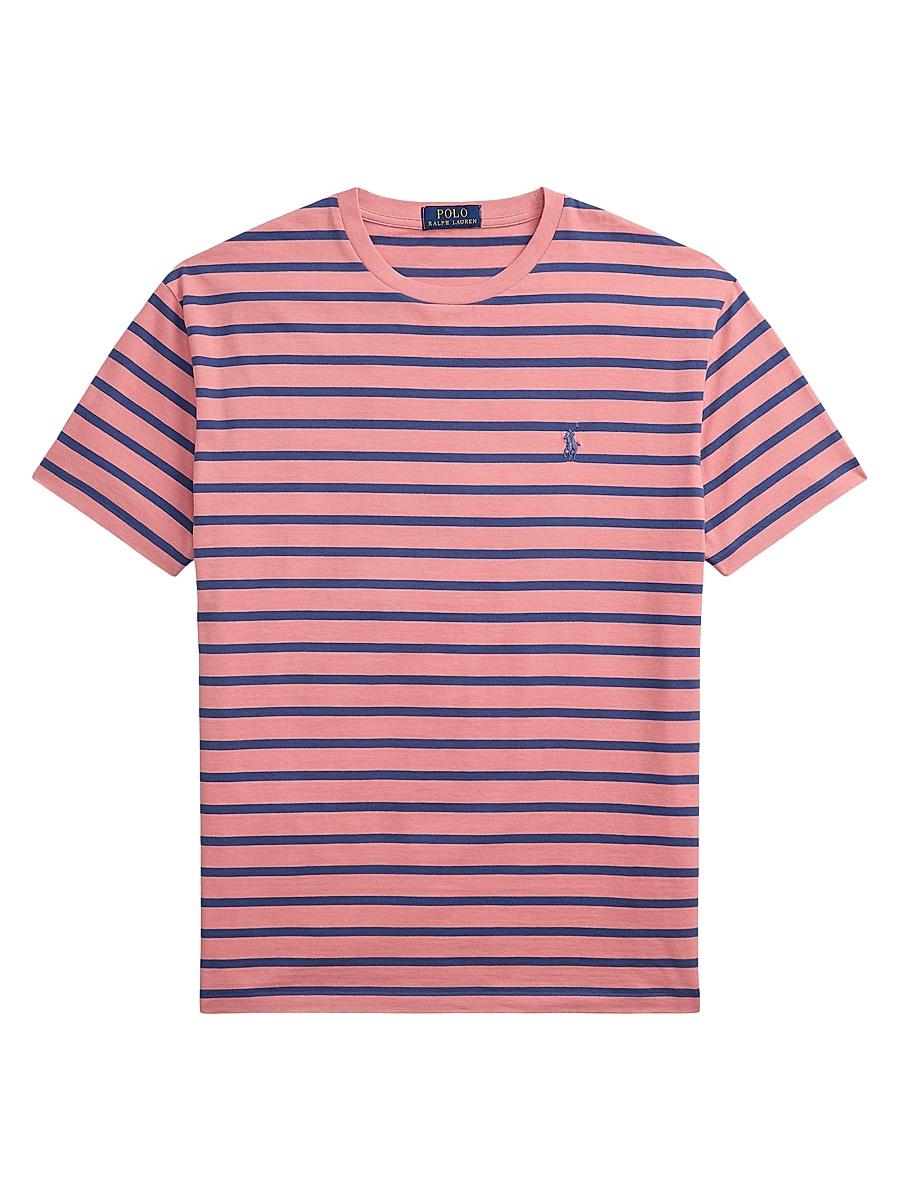 Mens Classic-Fit Striped Jersey T-Shirt Product Image