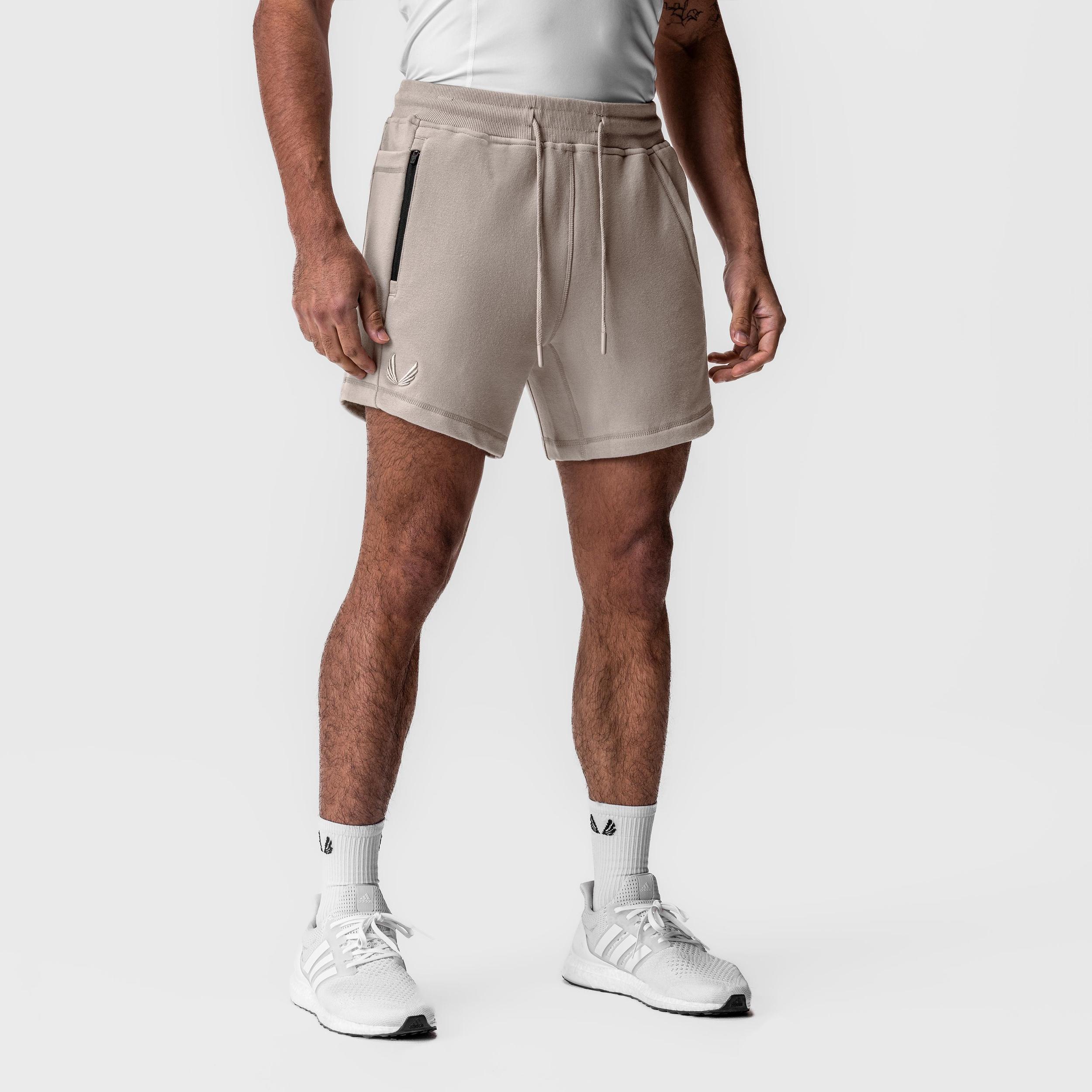 0867. Tech-Terry™ Sidelock Sweat Short - Chai Male Product Image