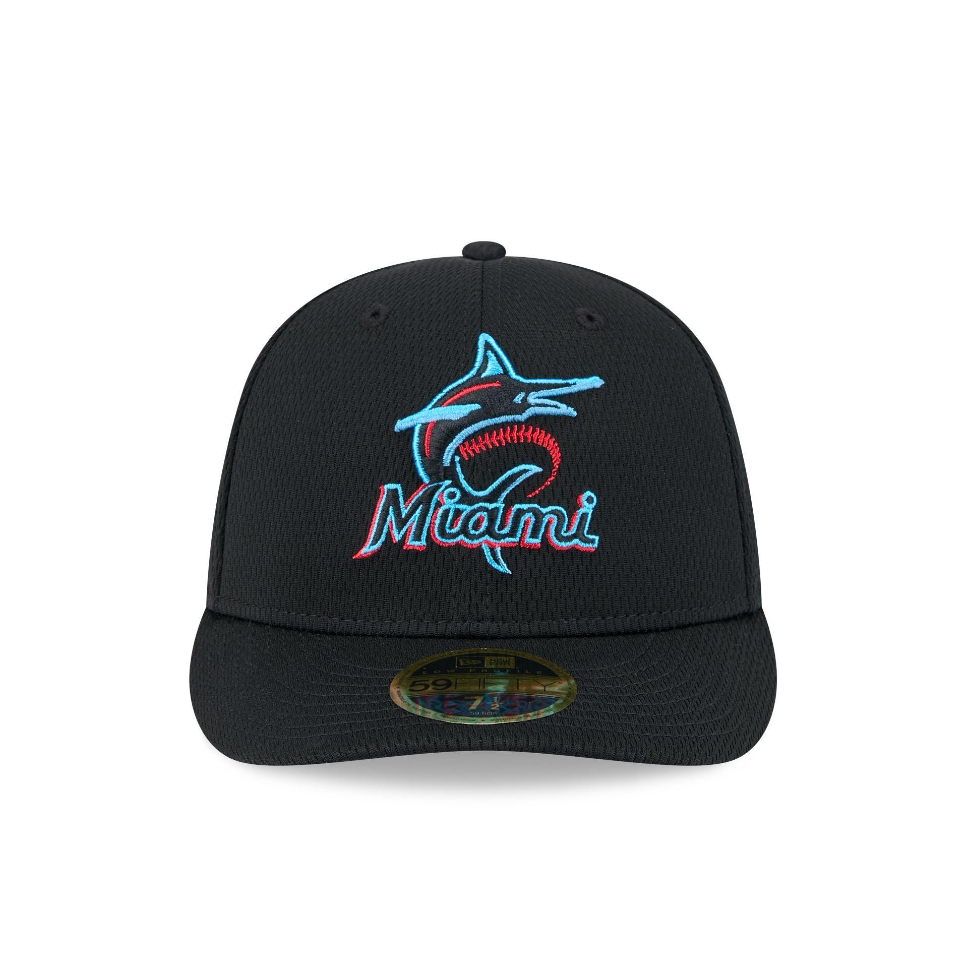 Miami Marlins 2025 Clubhouse Alt Low Profile 59FIFTY Fitted Hat Male Product Image