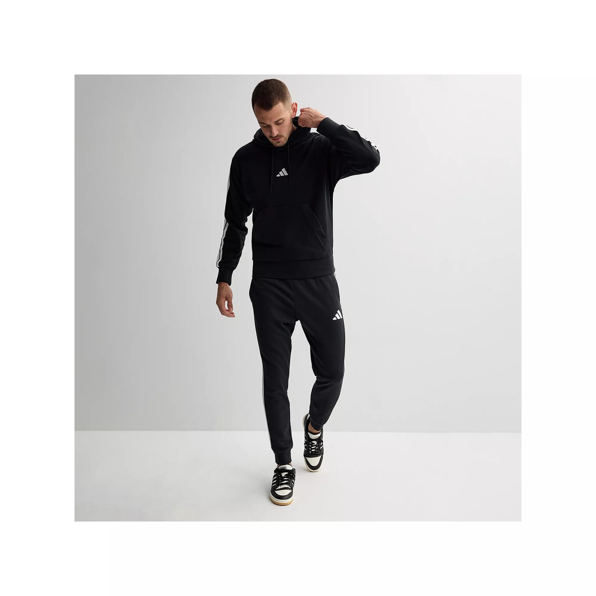 Men's adidas Essentials 3-Stripes French Terry Sportswear Hoodie,  Product Image