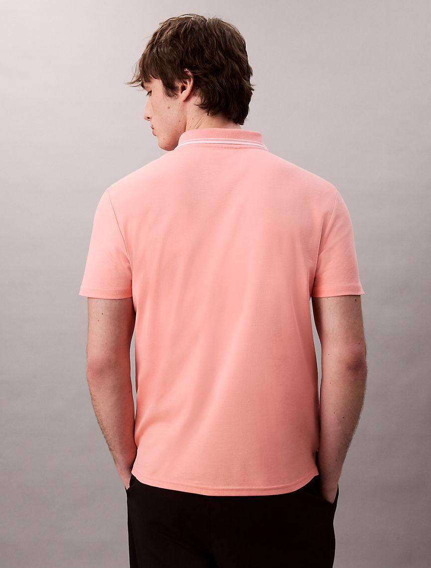 Liquid Touch Tipped Collar Polo Shirt Product Image