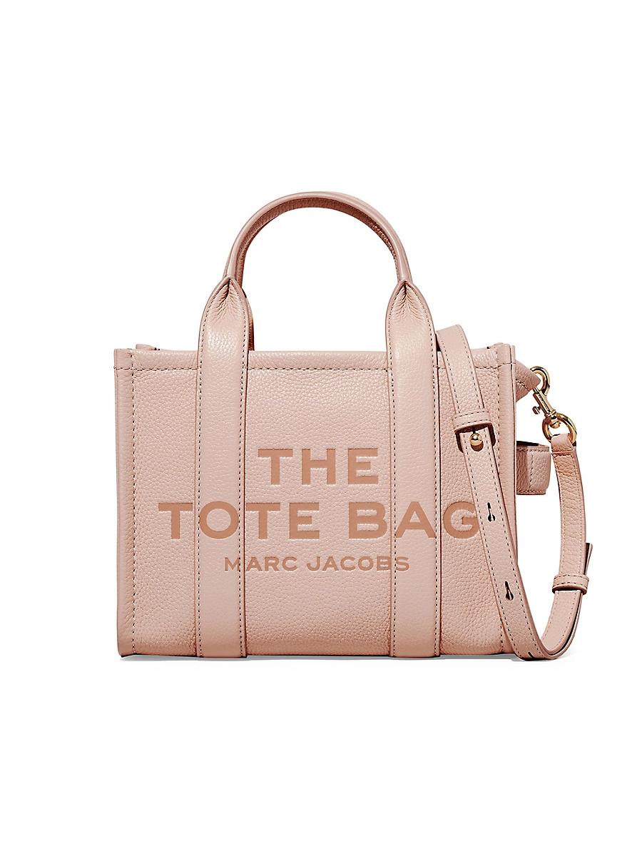 Womens The Leather Small Tote Bag Product Image