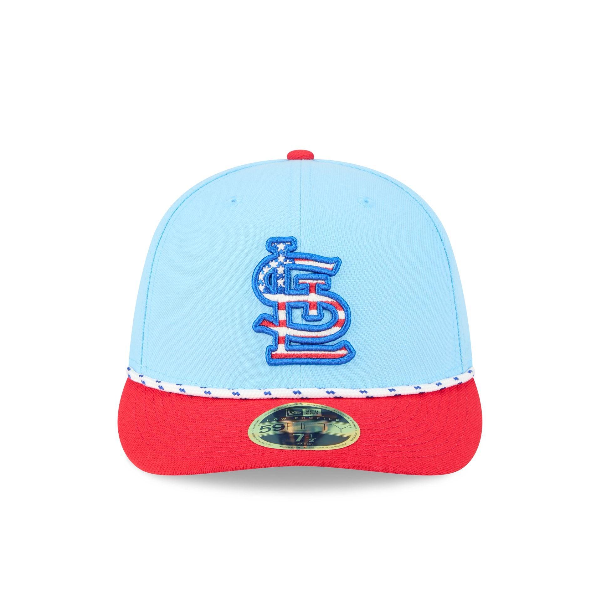 St. Louis Cardinals Independence Day 2025 Low Profile 59FIFTY Fitted Hat Male Product Image