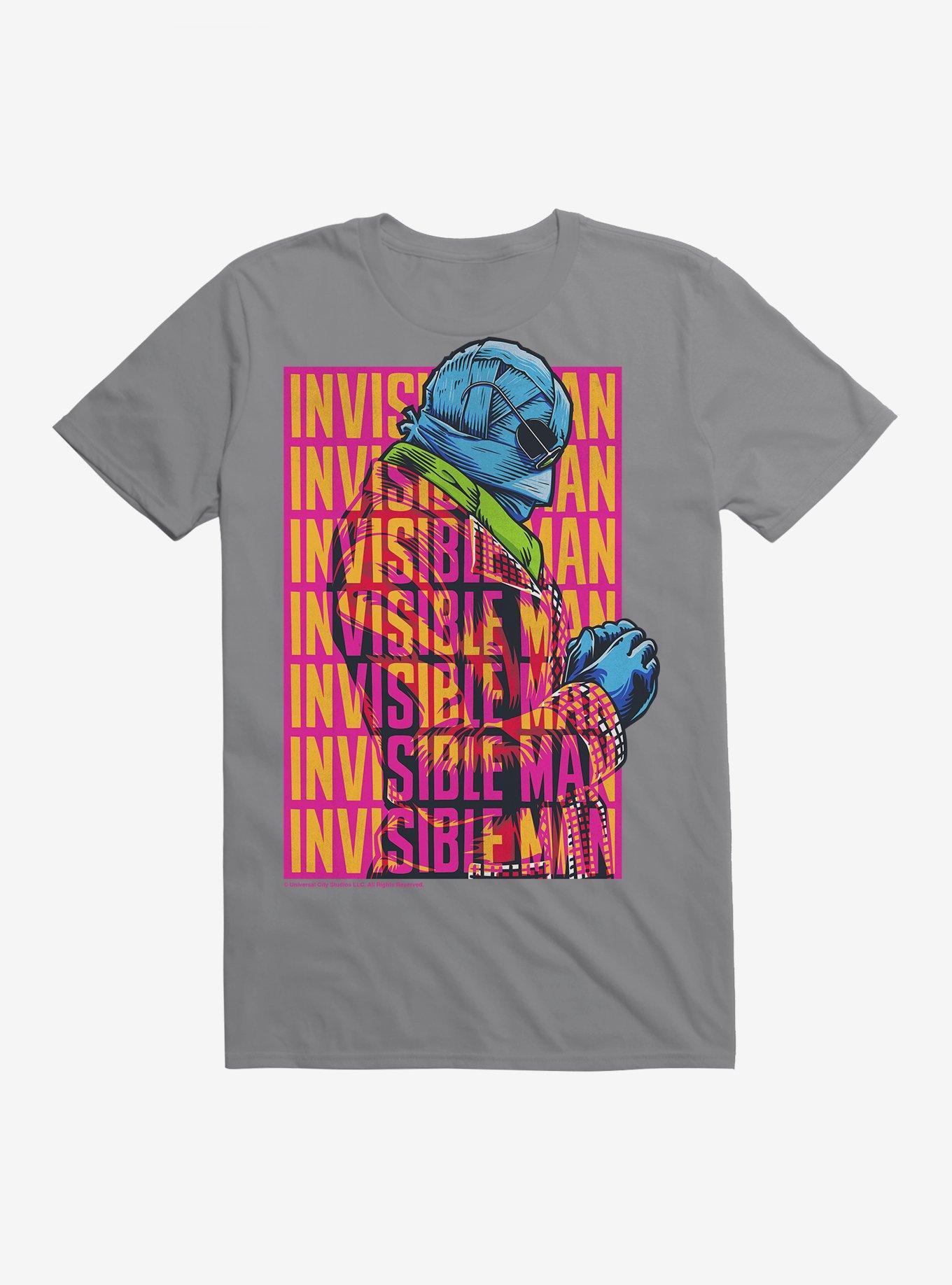 The Invisible Man Lettering T-Shirt Product Image
