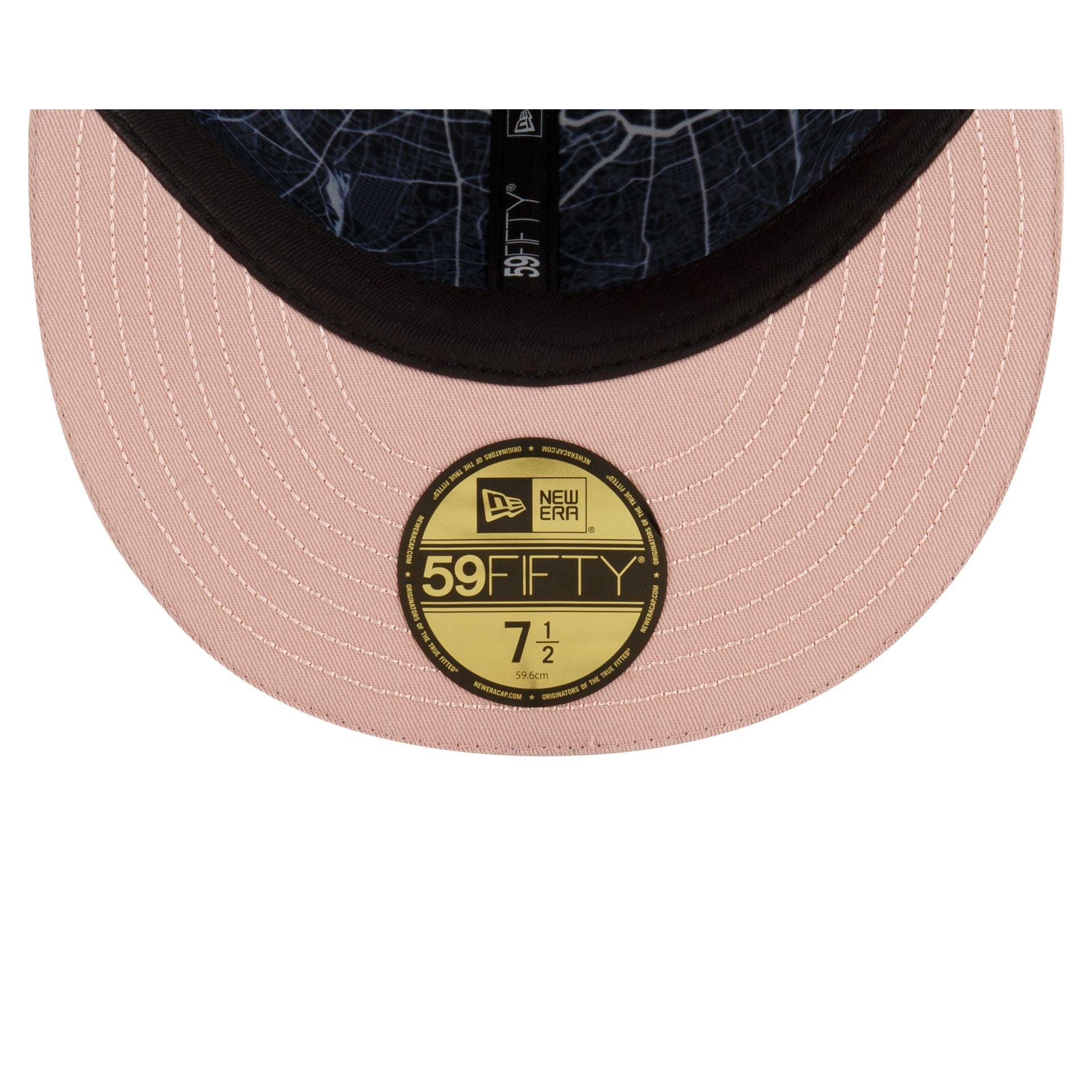 Paris Saint-Germain Tonal All Over Print 59FIFTY Fitted Hat Male Product Image