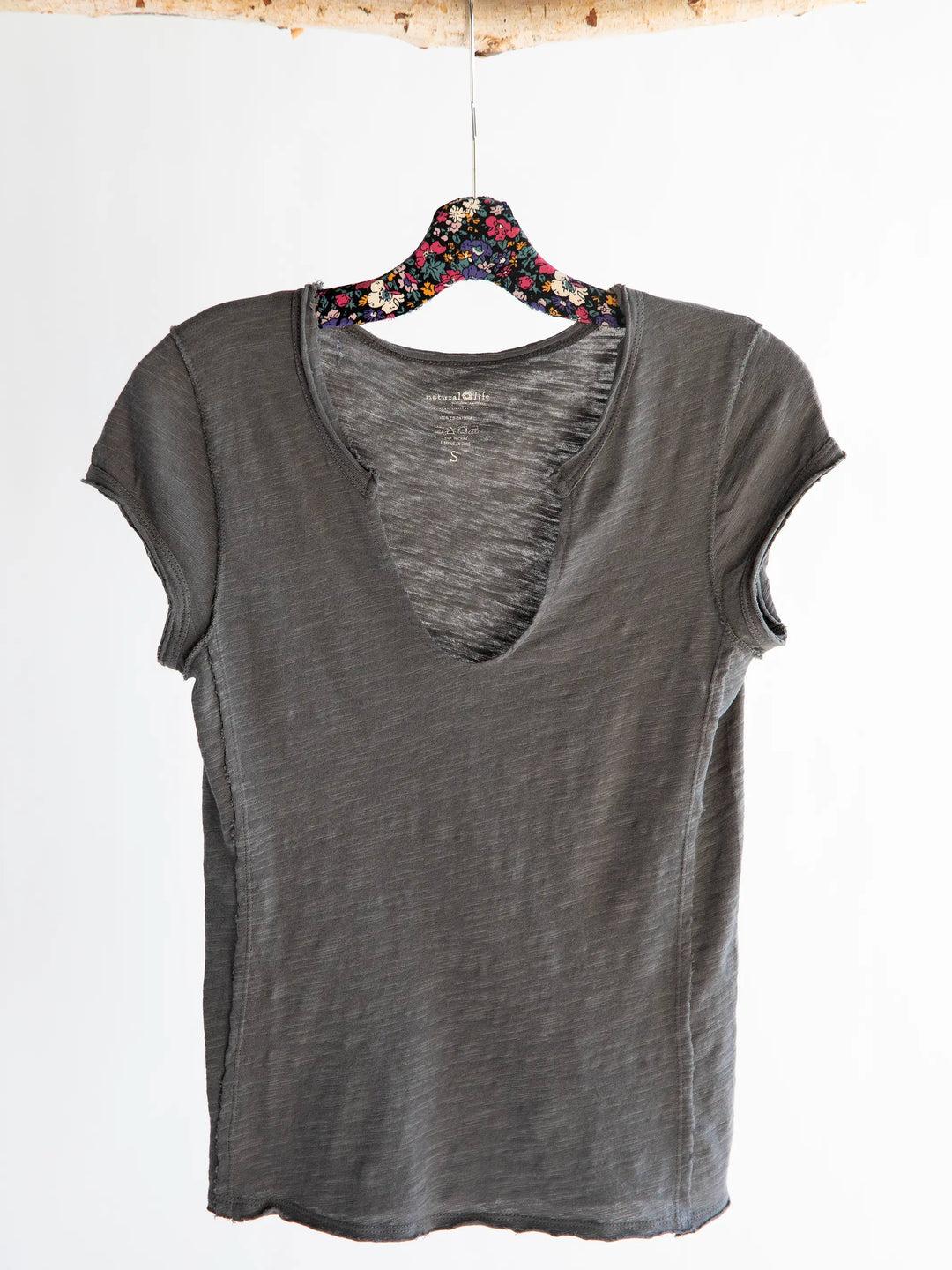 Molly Cotton Tee Shirt - Black Product Image