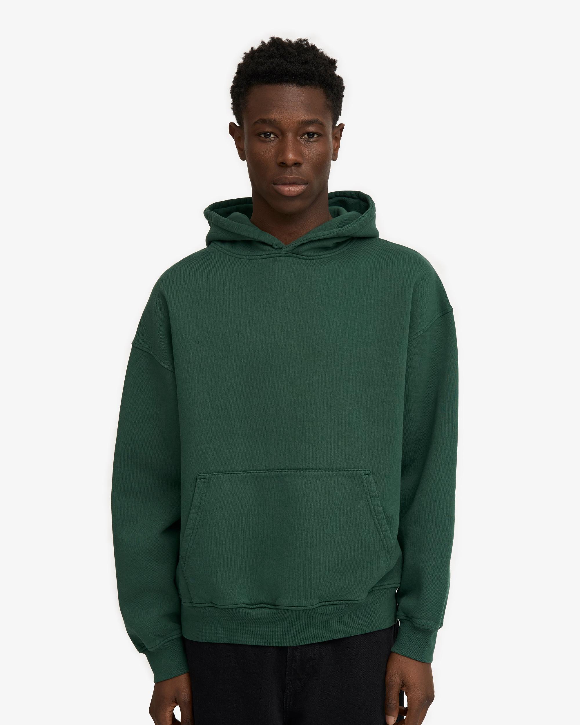 Organic Oversized Hood - Emerald Green Product Image