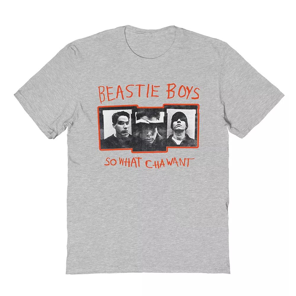 Men's Beastie Boys So Watcha Want Red Graphic Tee, Size: XL, Sport Gray Product Image