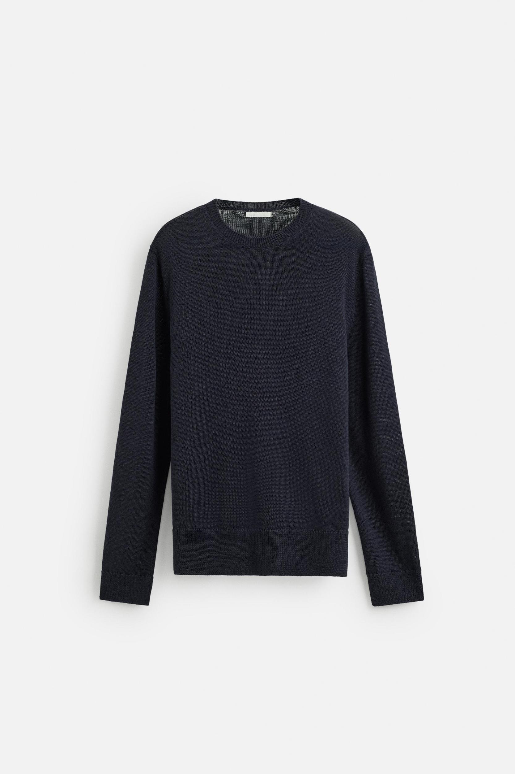 LINEN - COTTON SWEATER Product Image