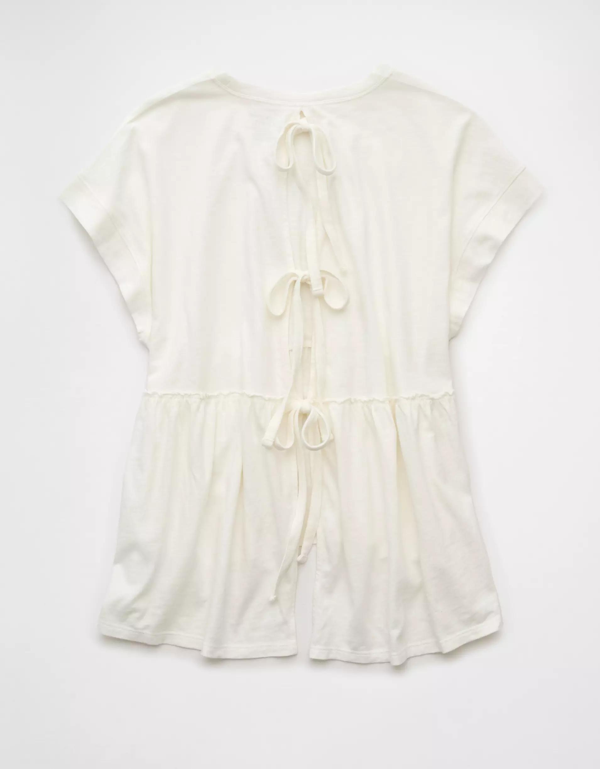 AE Sunchaser Knit Babydoll Swing T-Shirt Product Image