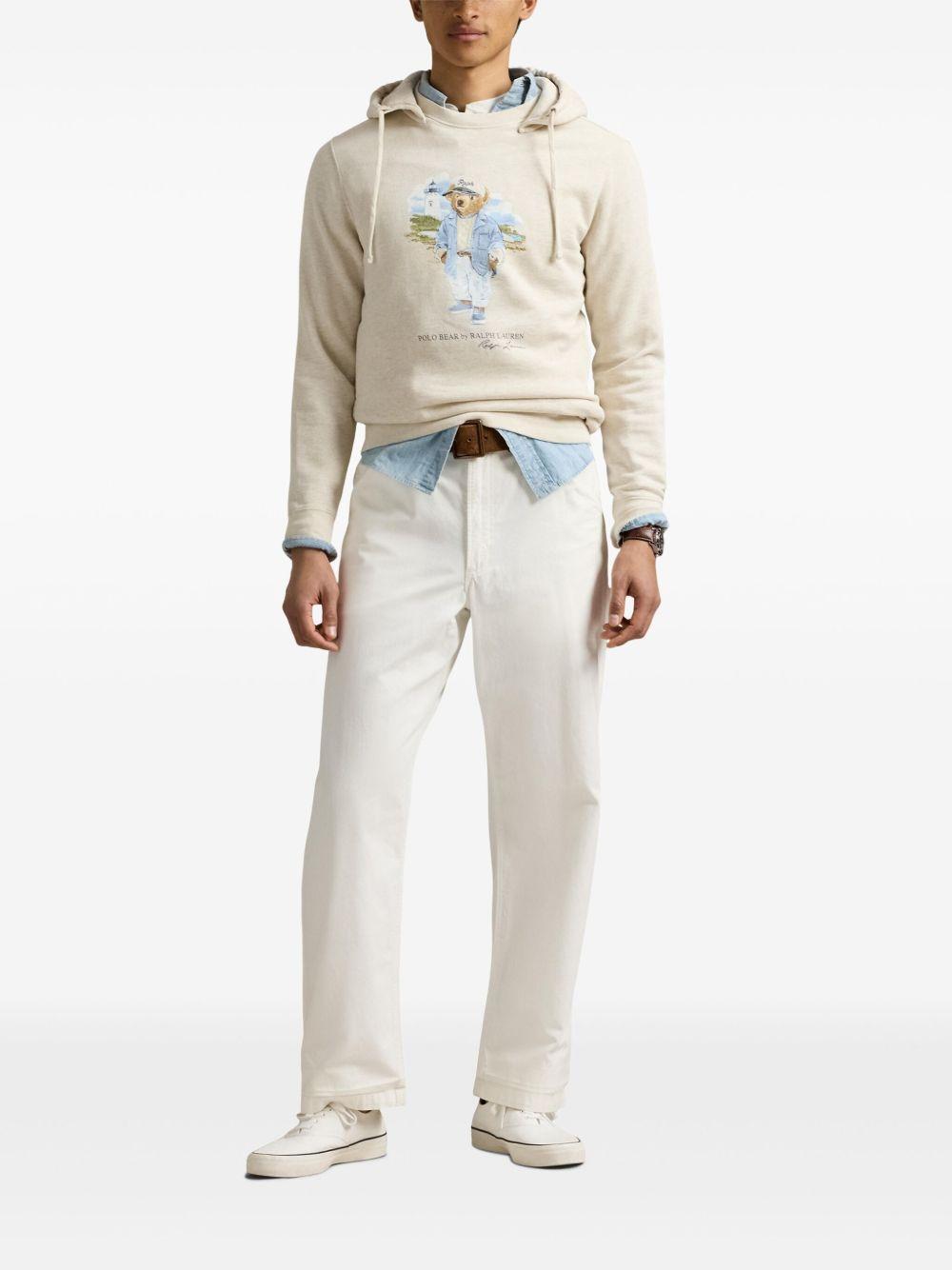 Bear-motif hoodie  Product Image