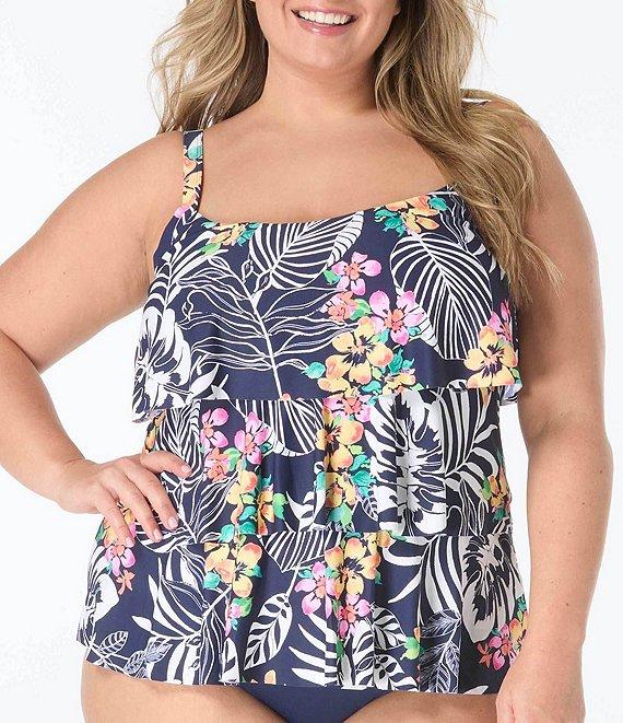 Beach House Plus Size Paloma Beach High Waisted Chloe Bikini Swim Bottom Product Image