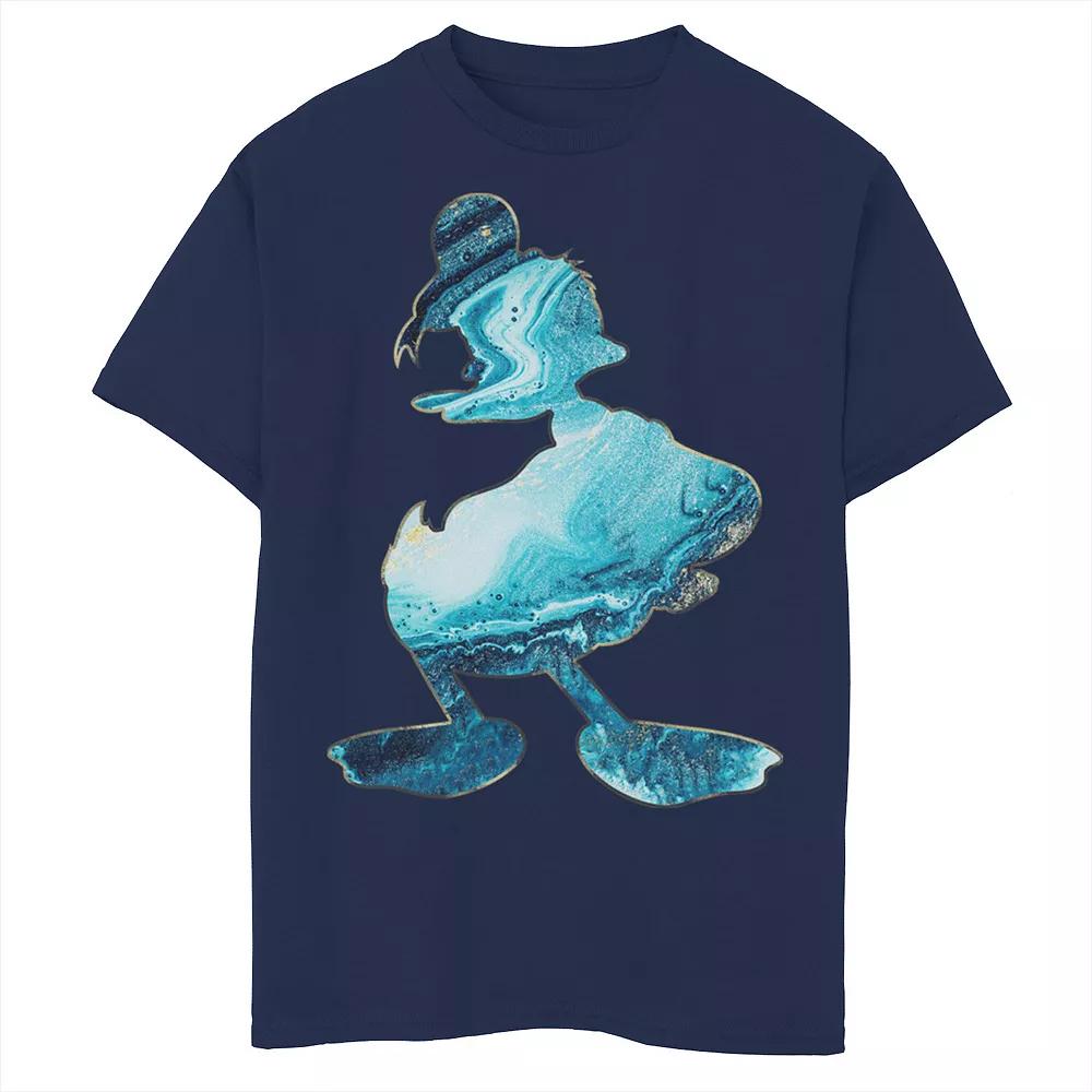 Disney's Donald Duck Boys 8-20 Paint Pour Portrait Tee, Boy's,  Product Image
