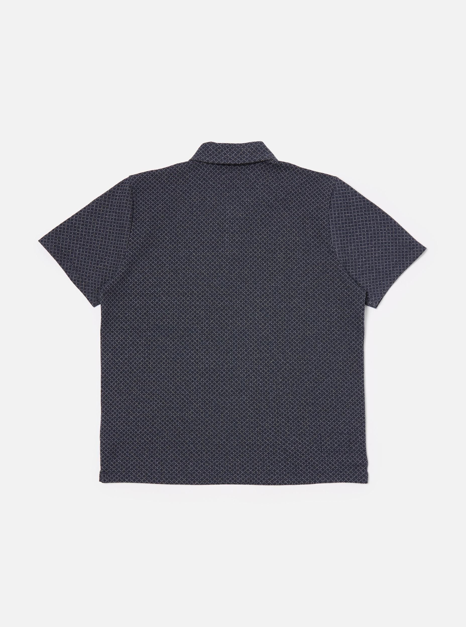 Navy Diamond Jersey Newlyn Polo Product Image