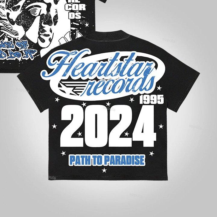 Heartstar Path To Paradise 2024 Vintage Graphic Cotton T-Shirt Product Image
