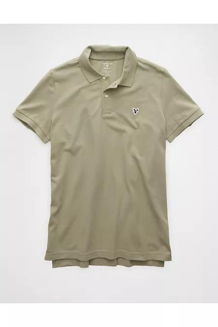 AE Lived-In Slim Fit Pique Polo Shirt Men's Product Image
