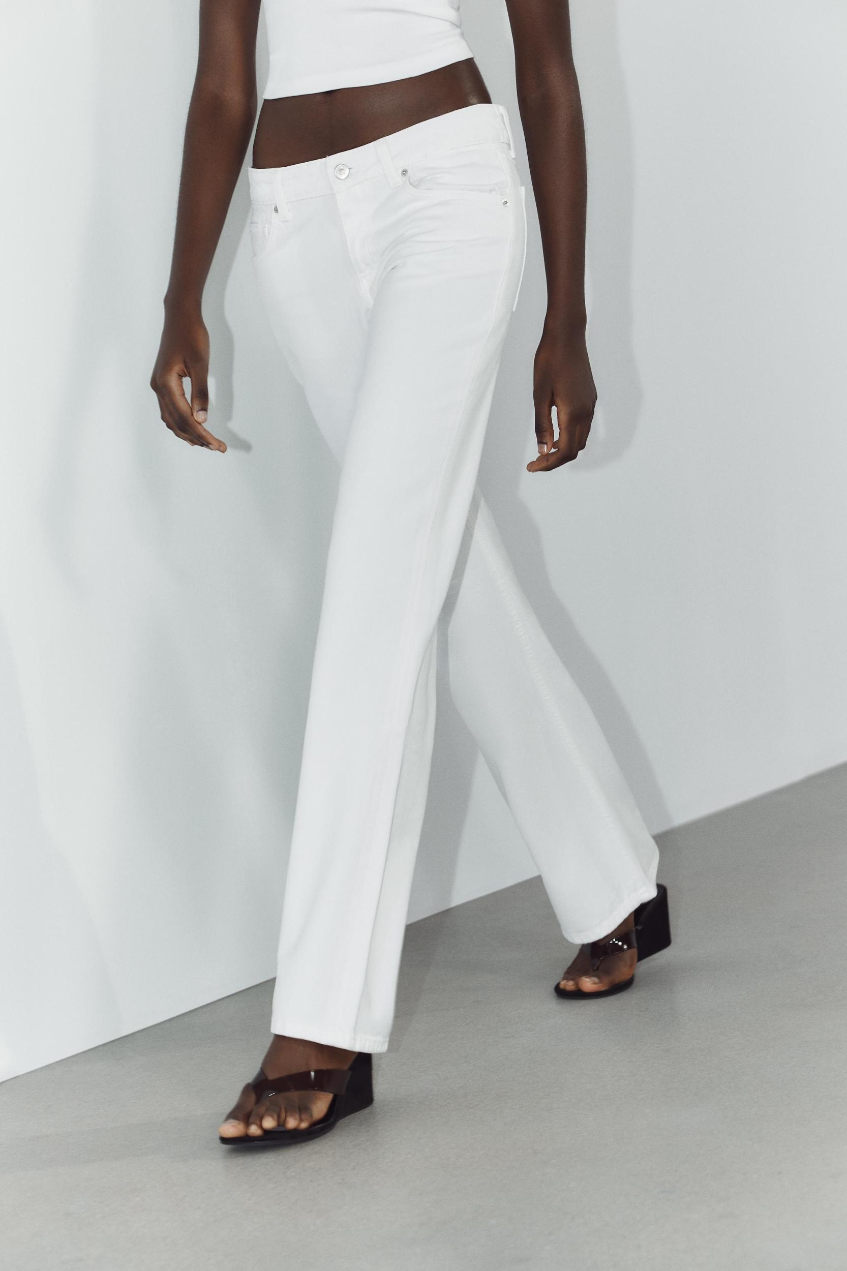 TRF LOW-RISE WIDE LEG JEANS Product Image