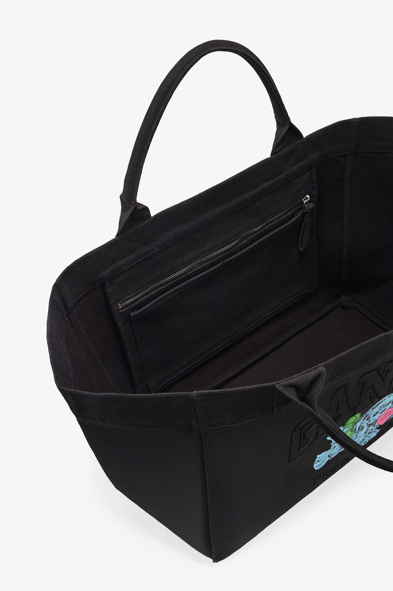 Black Puppy XXL Tote Product Image