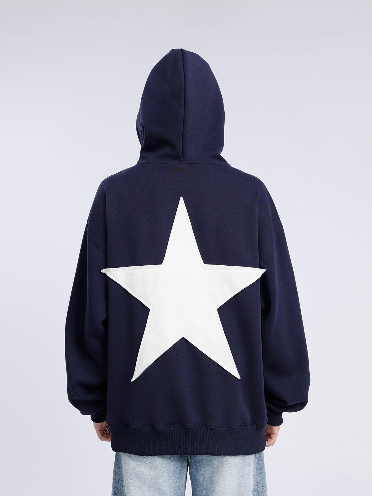 Aelfric Eden Star Color Contrast Hoodie Product Image
