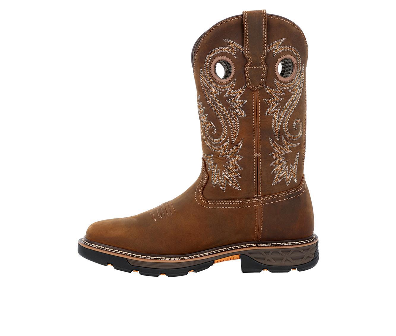 Men's Georgia Boot Carbo-Tec FLX Alloy Toe Waterproof Pull On Work Boots Product Image