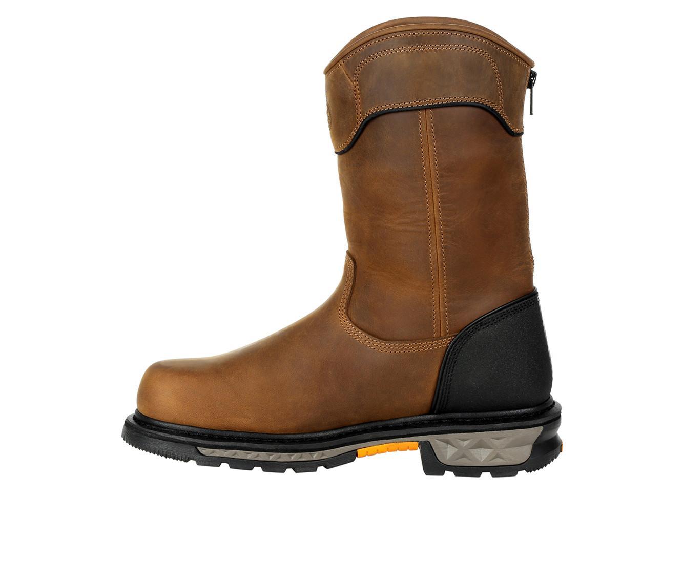 Men's Georgia Boot Carbo-Tec LTX Waterproof Composite Toe Pull On Work Boots Product Image