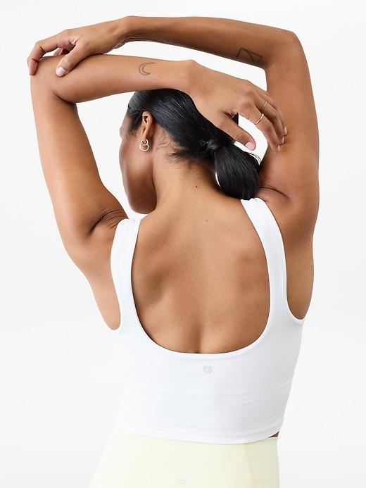 Transcend Square Neck Crop Sports Bra A-C Product Image