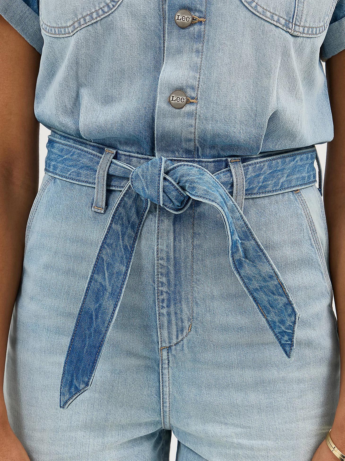 Women's Belted Denim Chore Short All | Women's Union-Alls & Overalls | Lee® Product Image