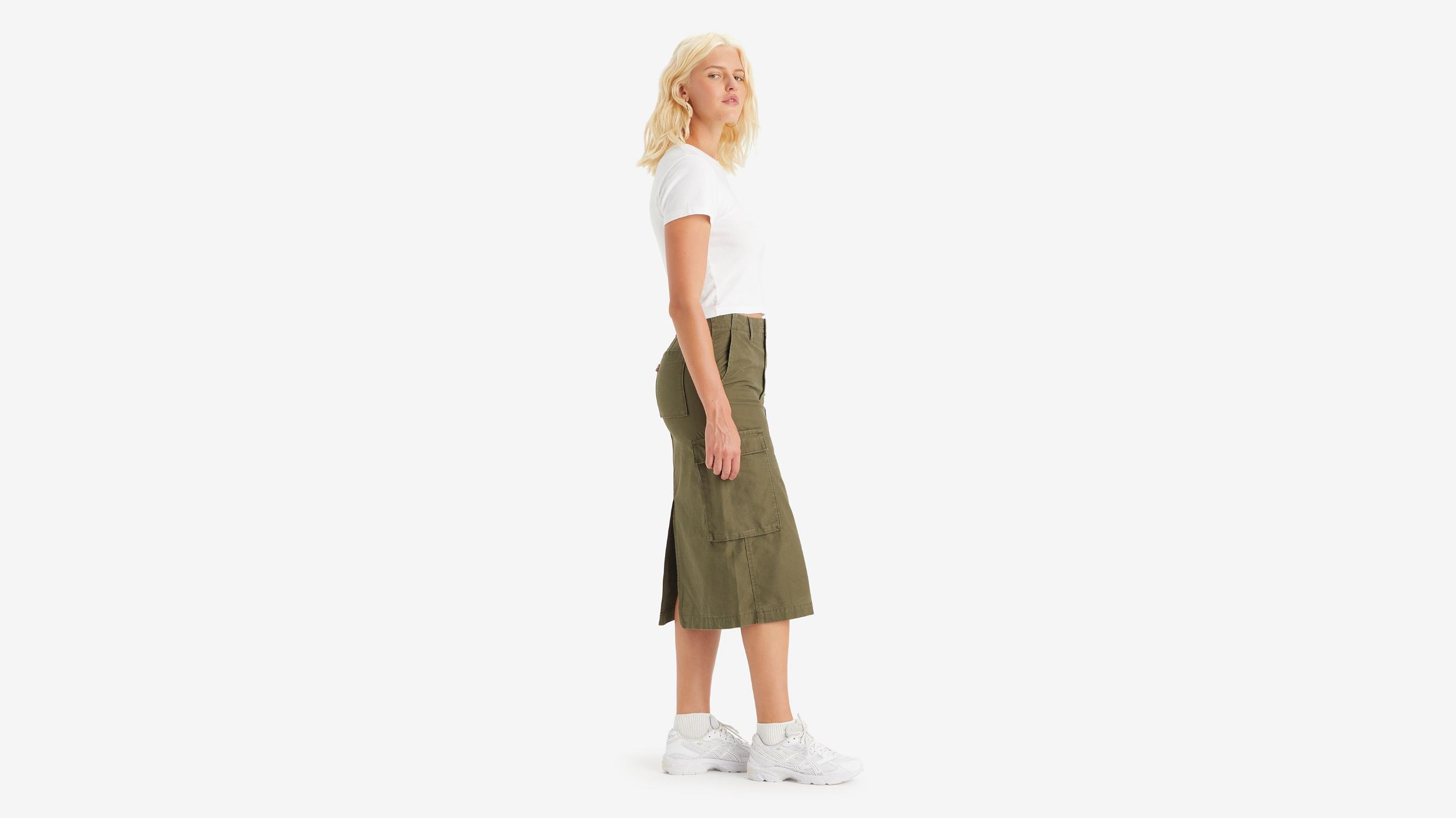 Cargo Midi Skirt Product Image