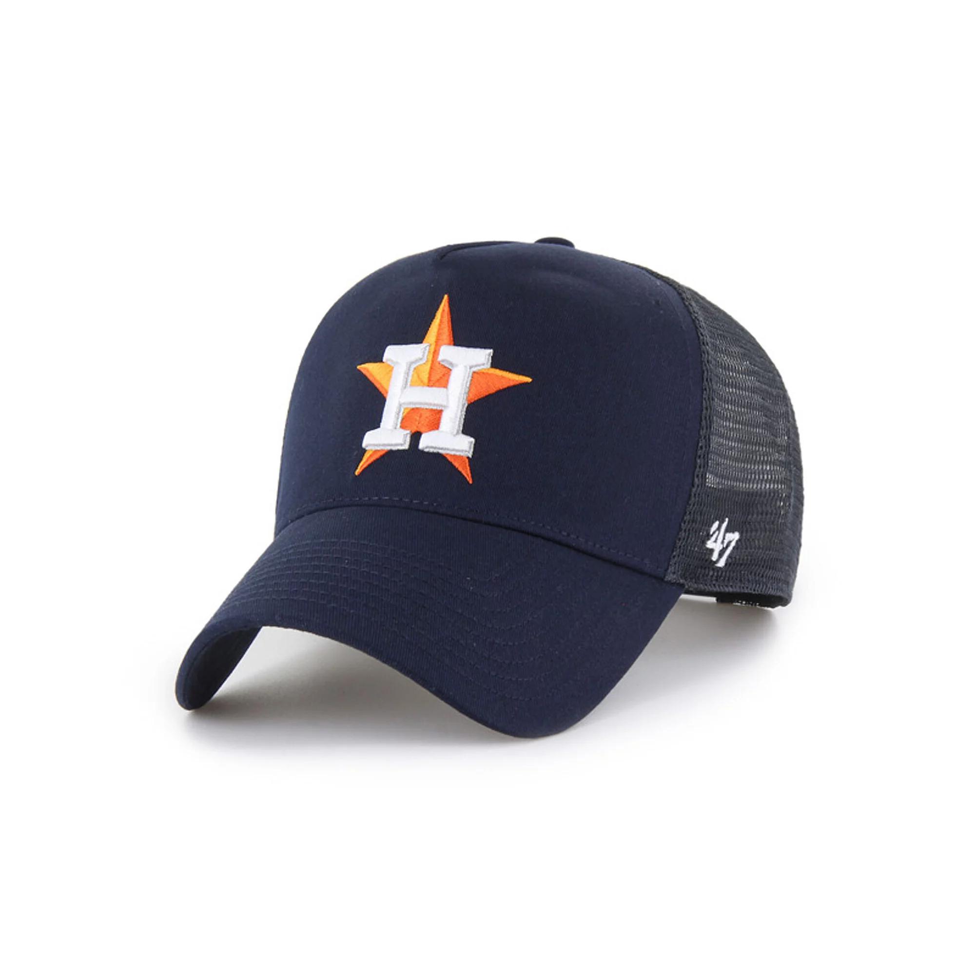 Men's '47 Navy Houston Astros Ballpark Offside Adjustable Trucker Hat, Blue Product Image