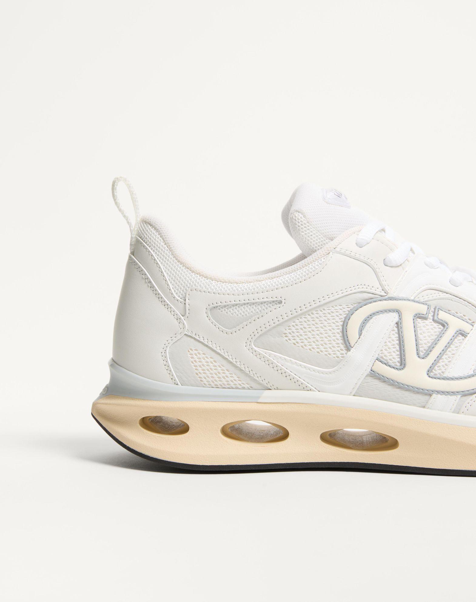 Vlogo Easyjog Low-Top Sneaker In Calfskin And Fabric Product Image