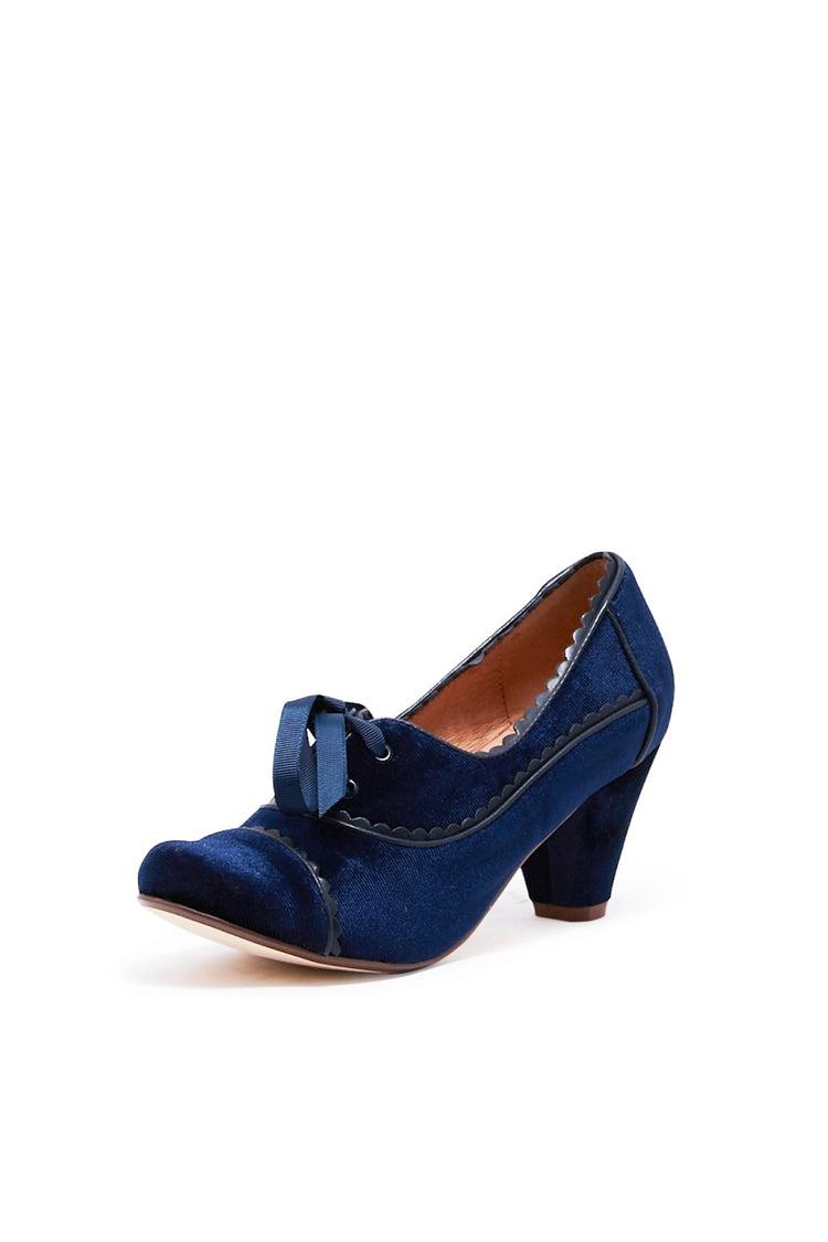 Madison Velvet Retro Heels Product Image