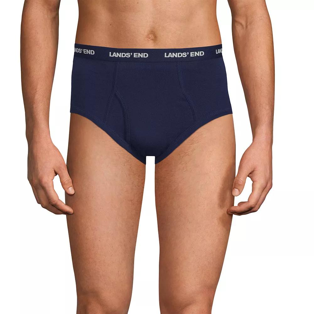 Men's Lands' End 3-Pack Knit Briefs,  Product Image