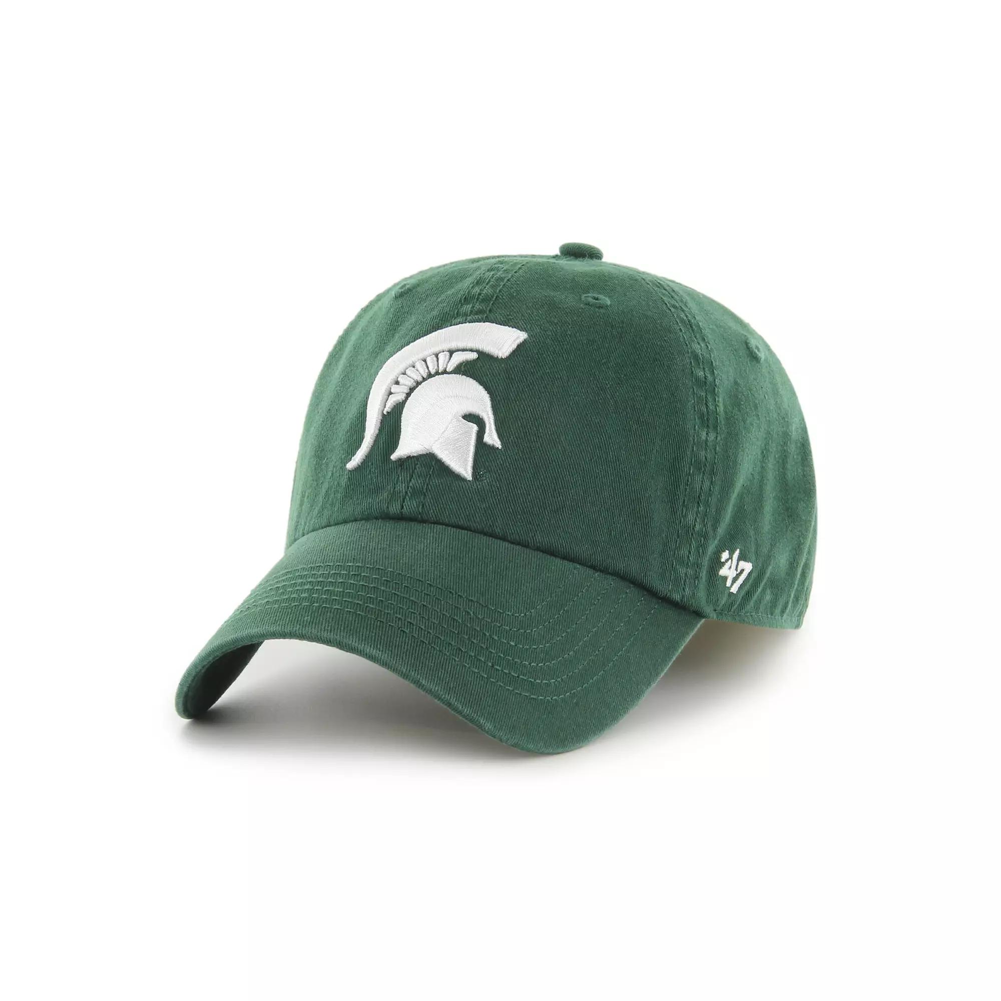 Men's '47 Green Michigan State Spartans Franchise Fitted Hat, Size: Large Product Image