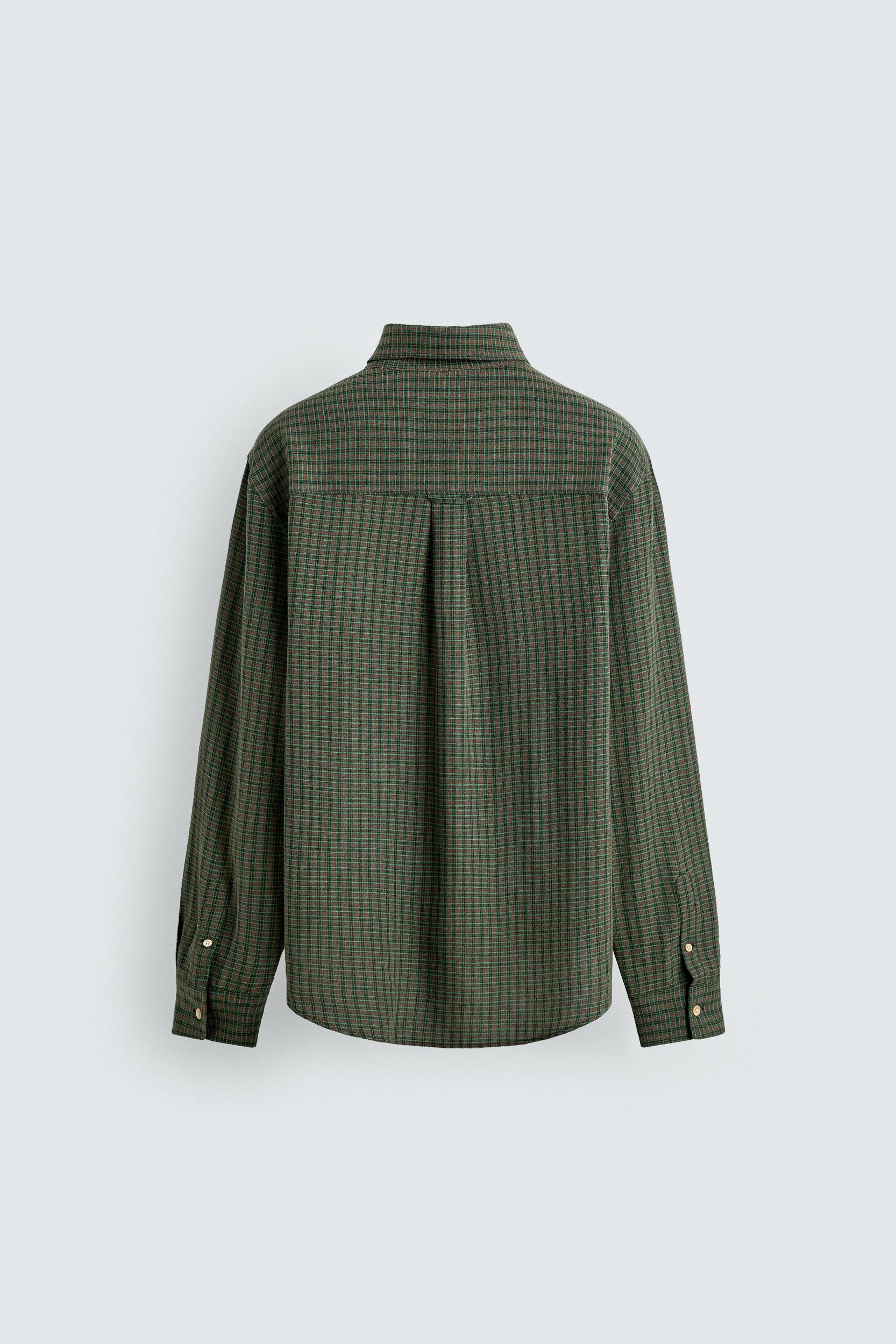 REGULAR FIT PLAID SHIRT Product Image