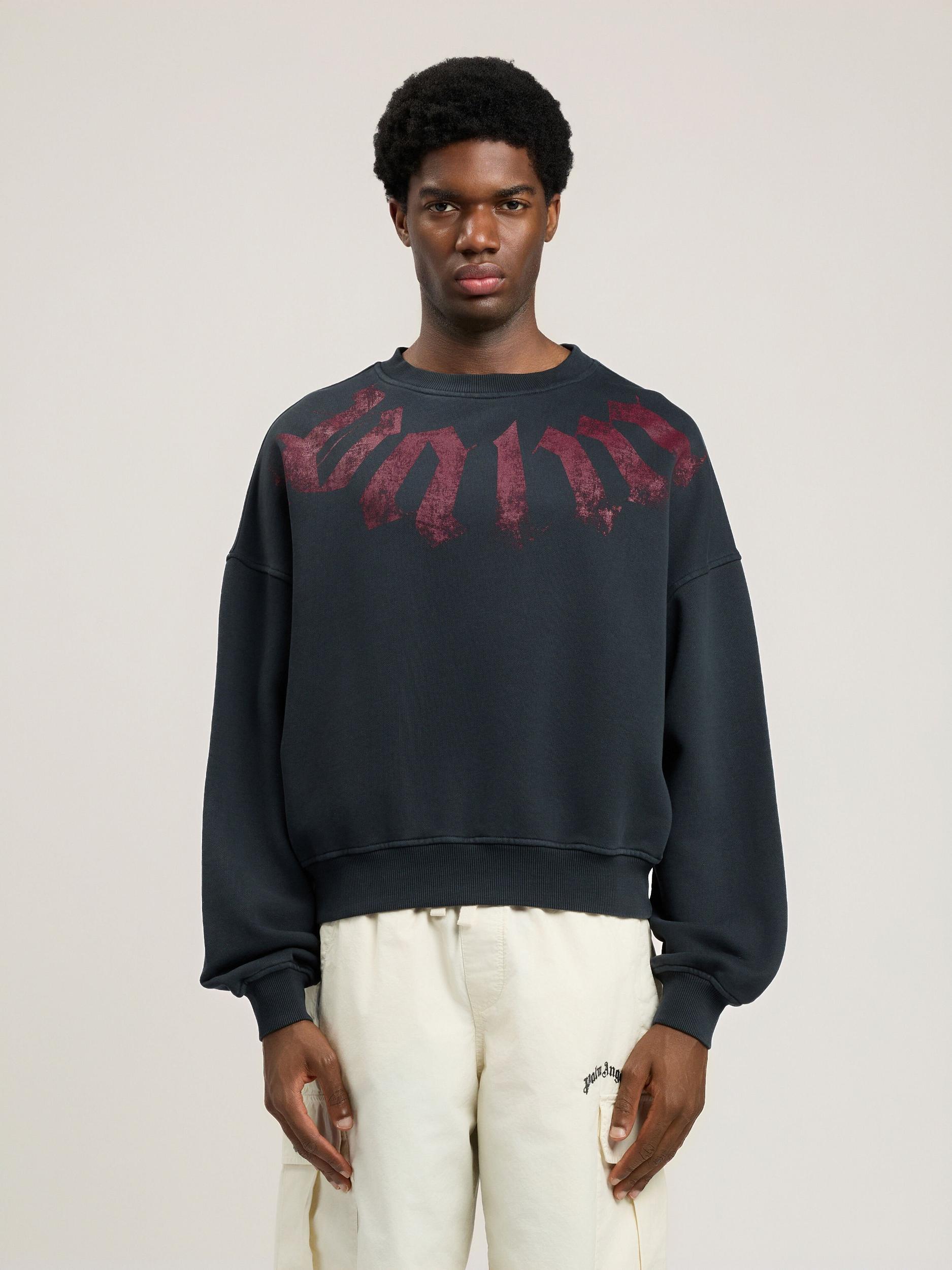 Big Neck Logo Loose Sweatshirt Product Image