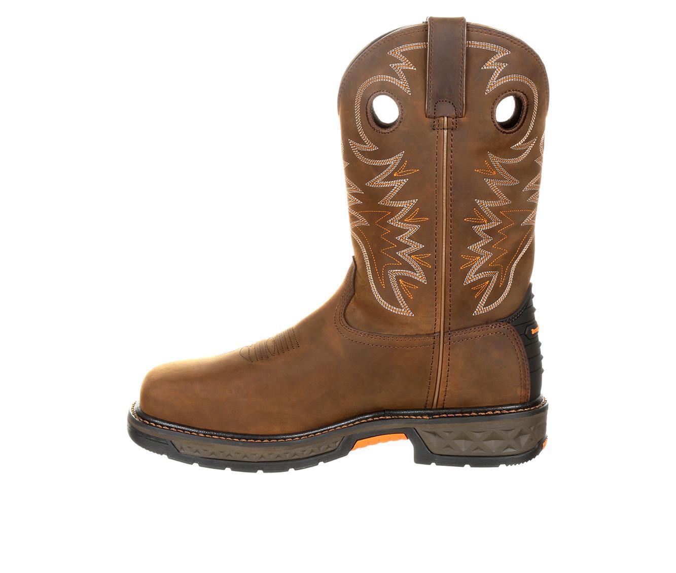 Men's Georgia Boot Carbo-Tec LY Alloy Toe Waterproof Pull On Work Boots Product Image