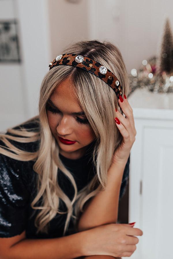 Happy Photos Embellished Leopard Headband Product Image