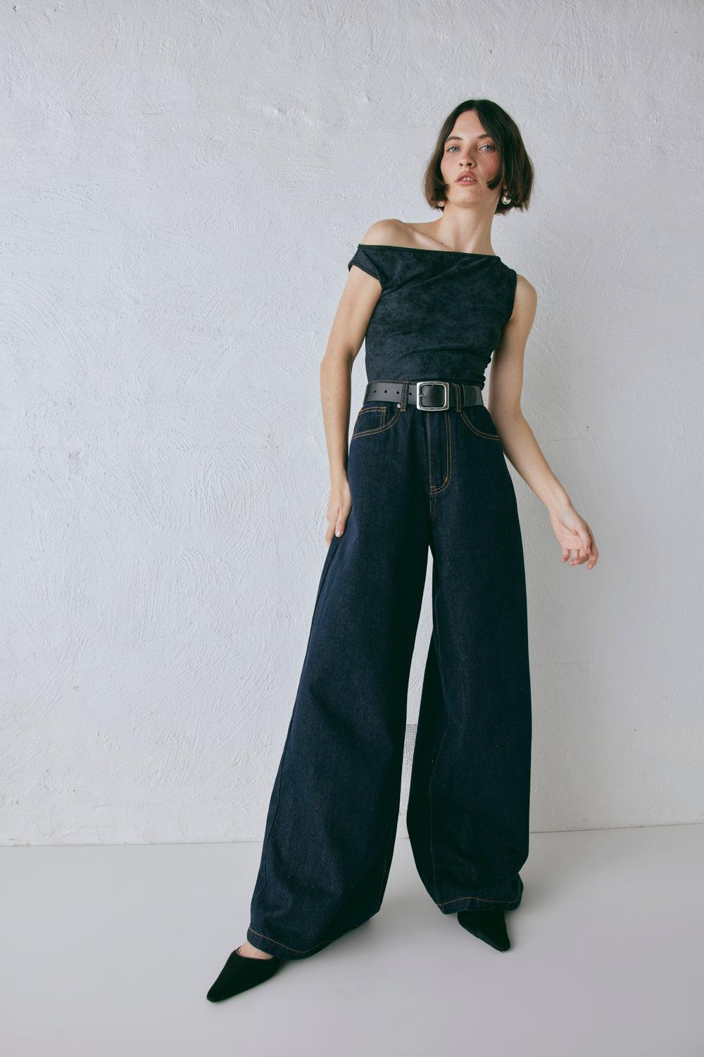 Aston Denim Jeans Indigo Product Image