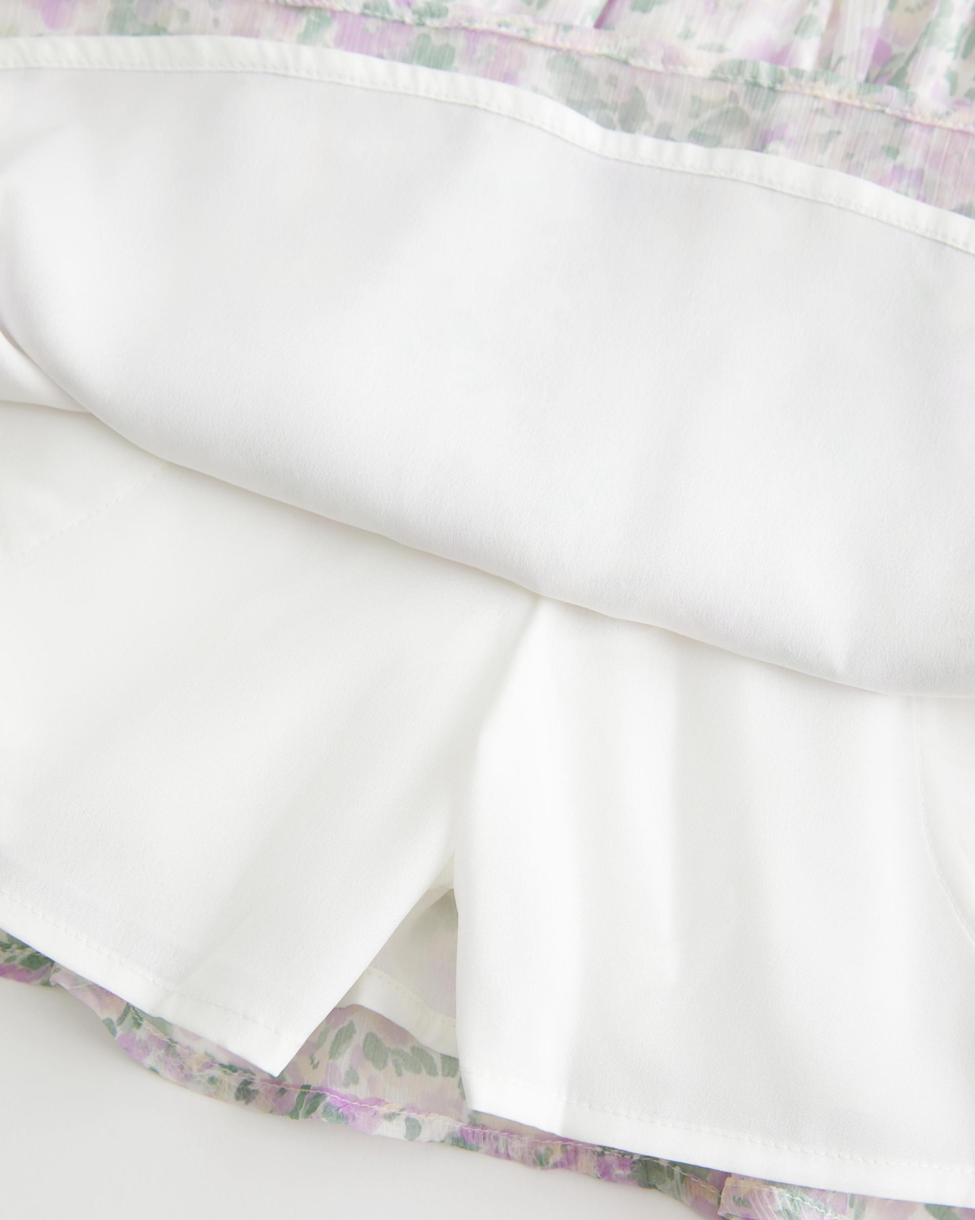 Chiffon Skort Dress Product Image