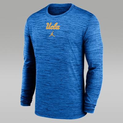 Los Angeles Chargers Sideline Team Issue Velocity Nike Men's Dri-FIT NFL Long-Sleeve T-Shirt Product Image