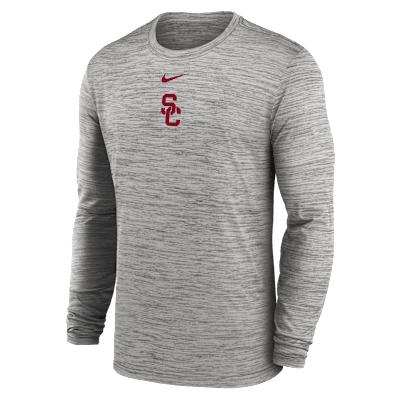 Auburn Sideline Velocity Nike Mens Dri-FIT College Long-Sleeve T-Shirt | 02EQ06GAUN-UJZ Product Image