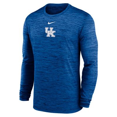 Kentucky Sideline Velocity Nike Men's Dri-FIT College Long-Sleeve T-Shirt Product Image
