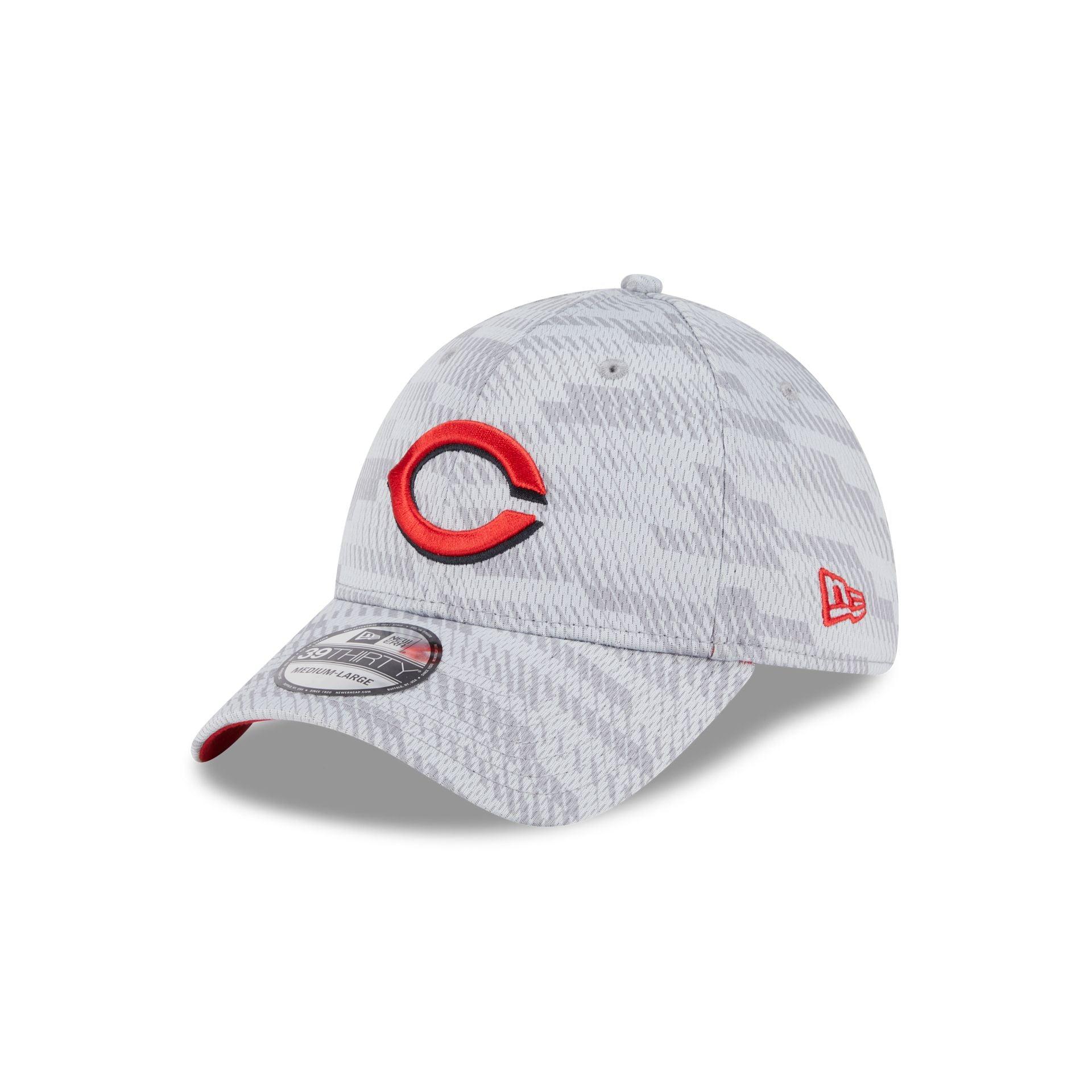 Cincinnati Reds 2025 Clubhouse Gray 39THIRTY Stretch Fit Male Product Image