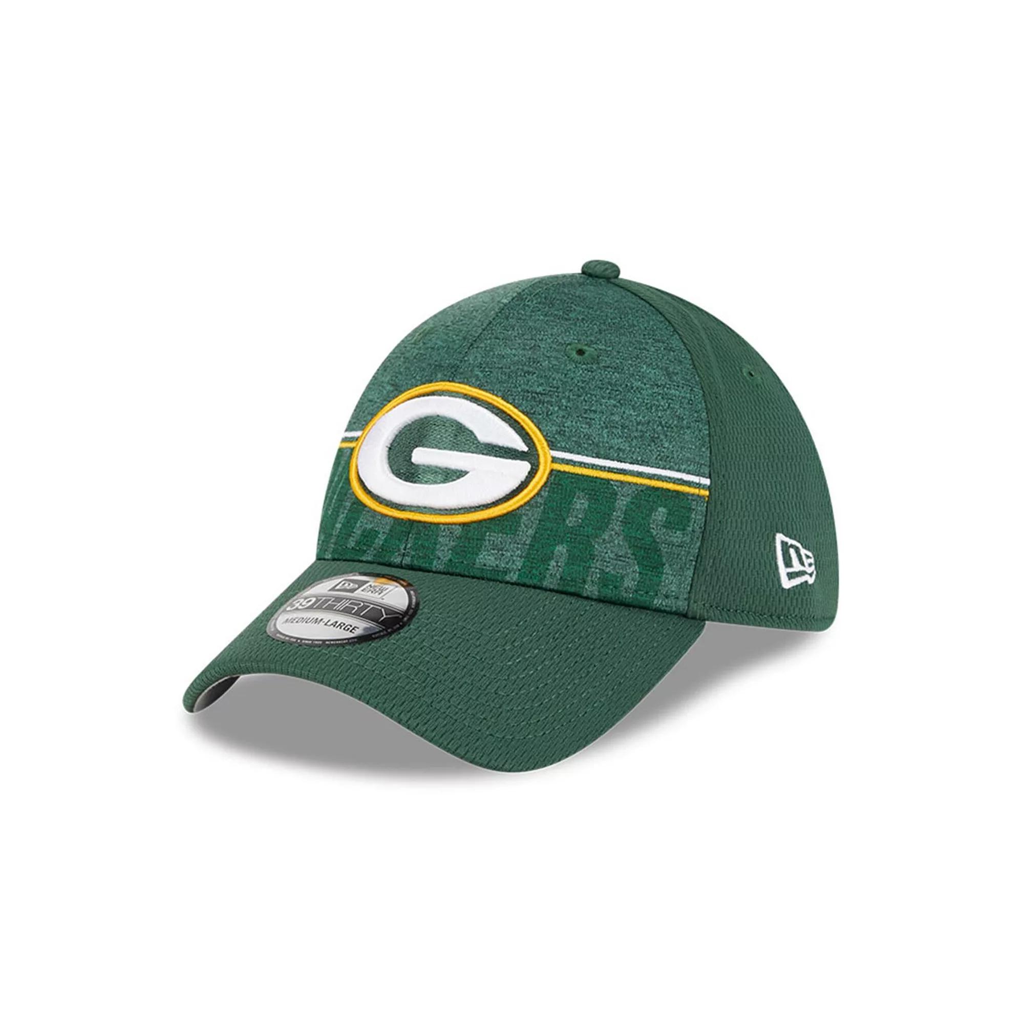 Men's New Era Green Green Bay Packers 2023 NFL Training Camp 39THIRTY Flex Fit Hat,  Product Image