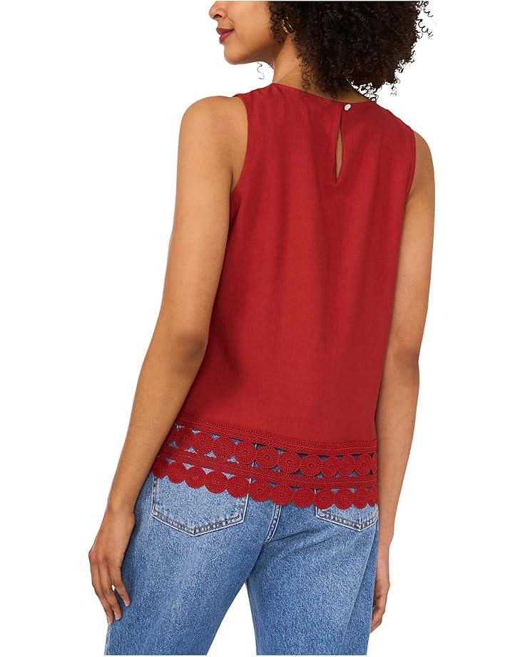 Sleeveless Tank with Ballon Hem Product Image