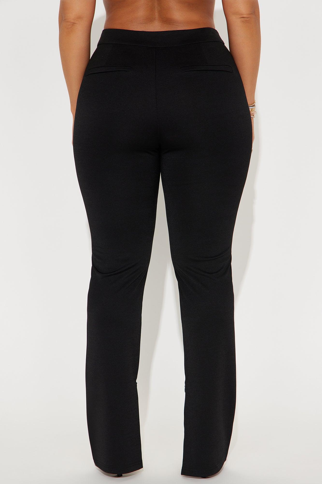 Gotta Kick it Straight Leg Trouser - Black Product Image